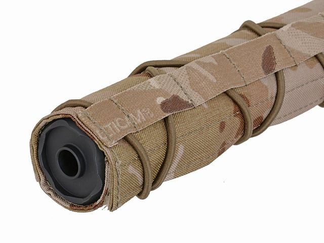 Camo Silencer Cover - Black di EMERSONGEAR