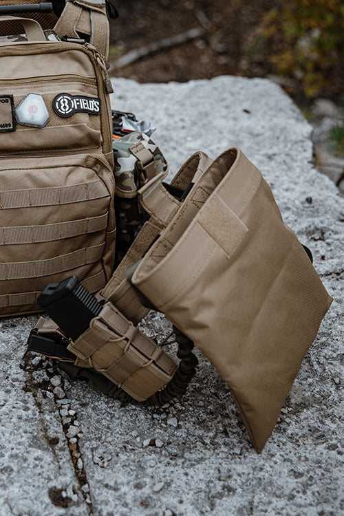 Belt Mounted Dump Pouch - Coyote di 8FIELDS