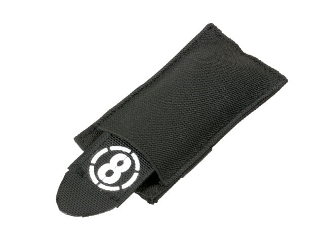 Pouch per Red Rag - Black di 8FIELDS