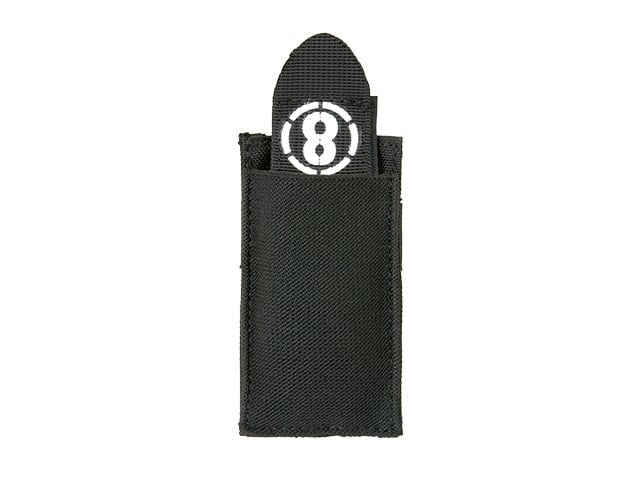 Pouch per Red Rag - Black di 8FIELDS