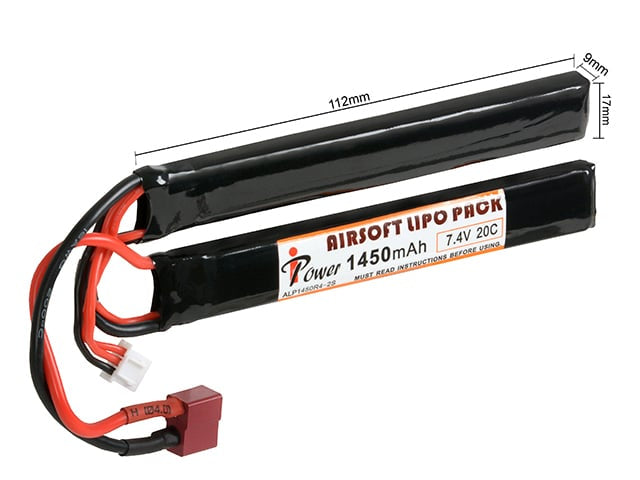 Batteria Li-Po 1450mAh 7.4V di IPOWER