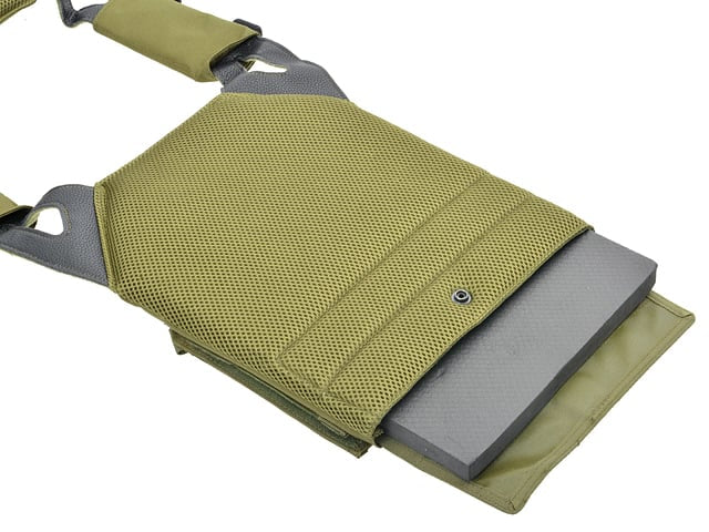 Jump Plate Carrier Cummerbund - Olive di 8FIELDS