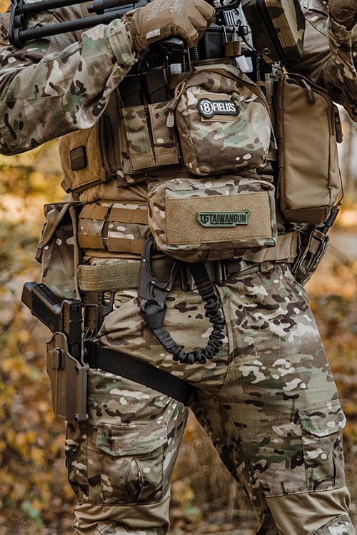 Cintura Tattica Padded MOLLE (XL) - Multicamo di 8FIELDS