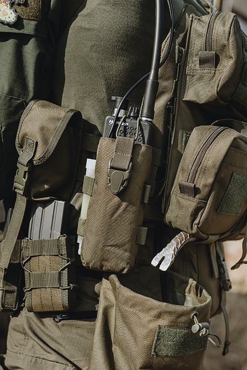 Radio Pouch PRC148/152 di 8FIELDS