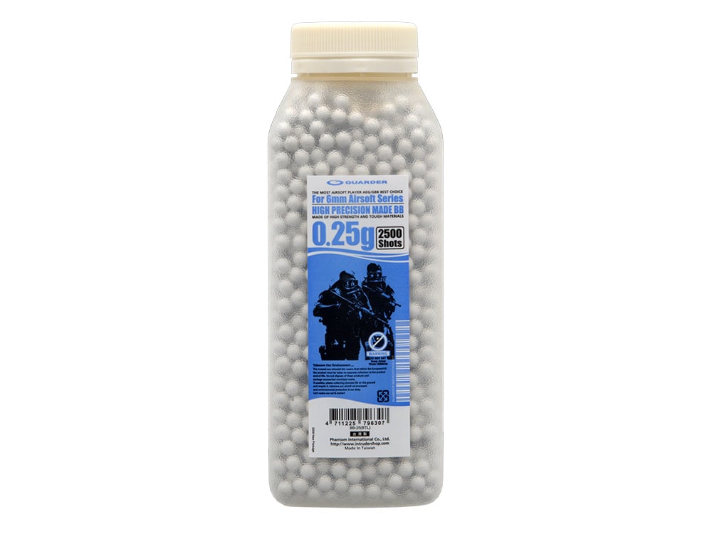 Pallini 0.25g - 2500 rds di GUARDER
