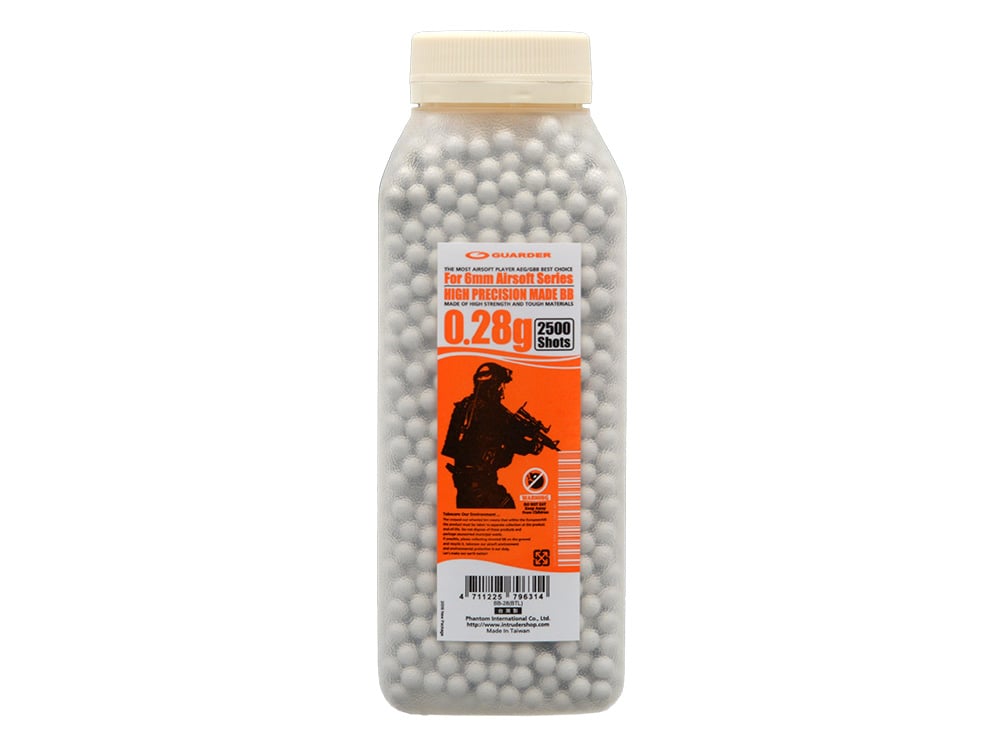 Pallini 0.28g - 2500 rds di GUARDER