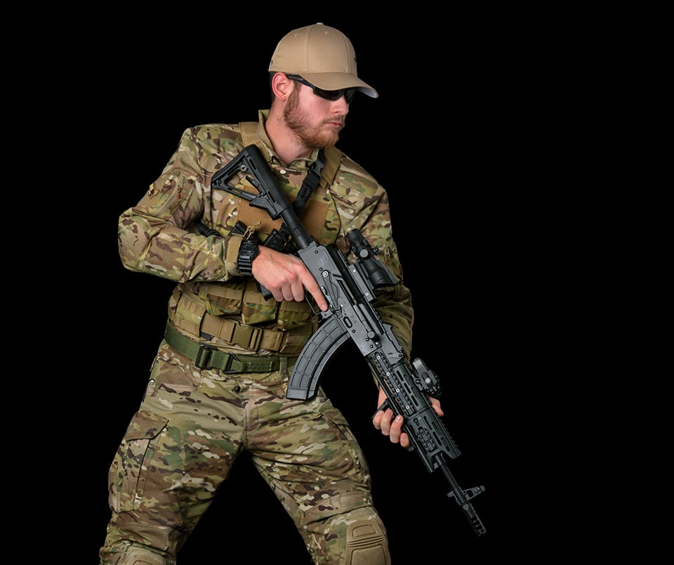 Impugnatura Migliorata per AEG AK47/AKM/AK74/RPK di CYMA
