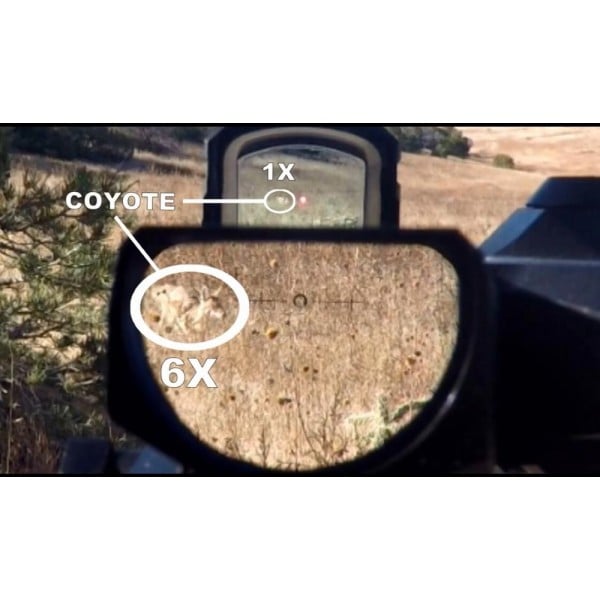 Ottica con Red Dot Reflex Sight di BIG DRAGON