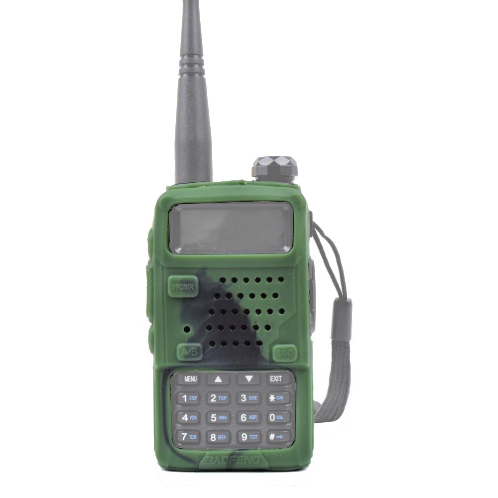Custodia in Gomma per Radio UV-5R Camo di BAOFENG