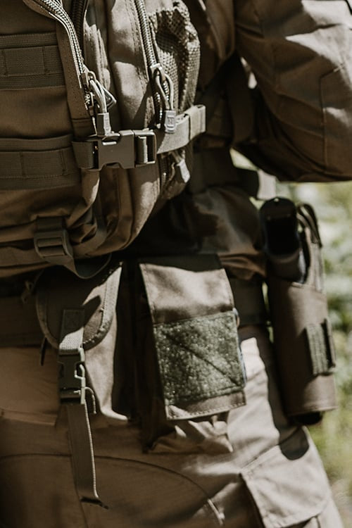 Multi Purpose Pouch - Olive di 8FIELDS