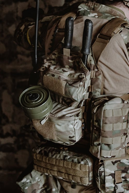 Assault Back Panel Mod.2 - Multicamo di 8FIELDS