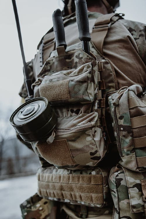Assault Back Panel Mod.2 - Multicamo di 8FIELDS