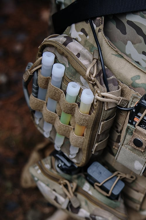 Utility Pouch Multicamo di 8FIELDS