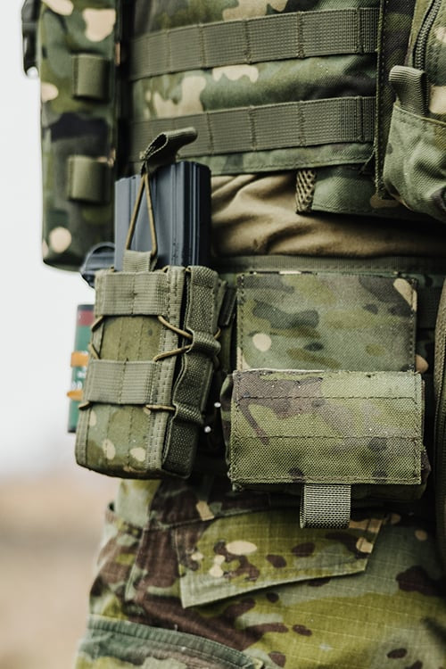 MOLLE Single Rifle Mag Speed Pouch - MT di 8FIELDS