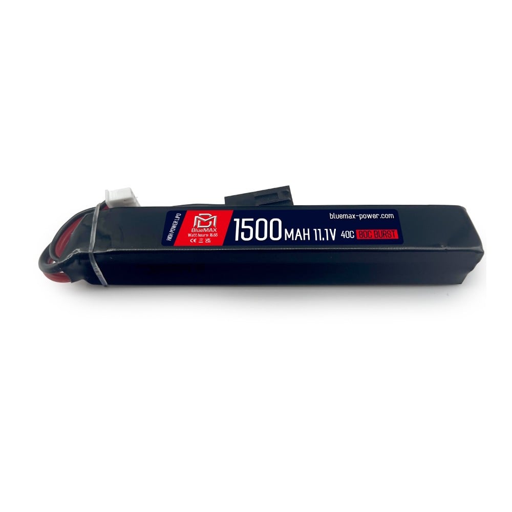 Batteria Li-Po 11.1V 1500mAh 40C di BLUEMAX