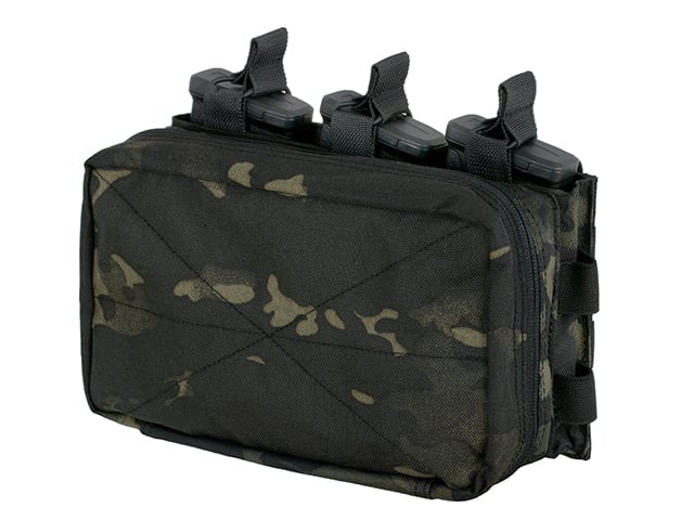 MOLLE Triple Rifle Mag/GP Pouch - MB di 8FIELDS