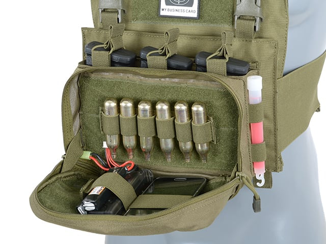 MOLLE Triple Rifle Mag/GP Pouch - MB di 8FIELDS