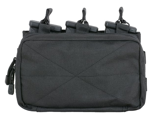 MOLLE Triple Rifle Mag/GP Pouch - Black di 8FIELDS