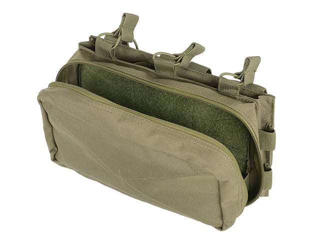 MOLLE Triple Rifle Mag/GP Pouch - Olive di 8FIELDS