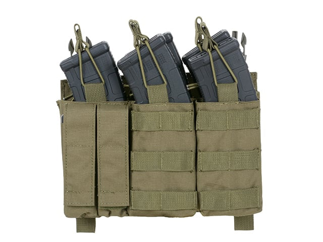 Buckle Up Triple AK Mag/Pistol Pouch Panel di 8FIELDS