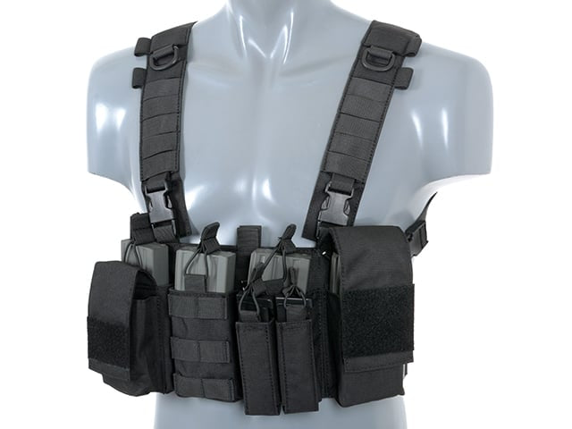 Buckle Up Chest Rig V3 - Black di 8FIELDS