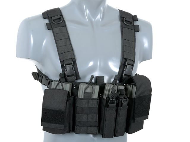 Buckle Up Chest Rig V3 - Black di 8FIELDS