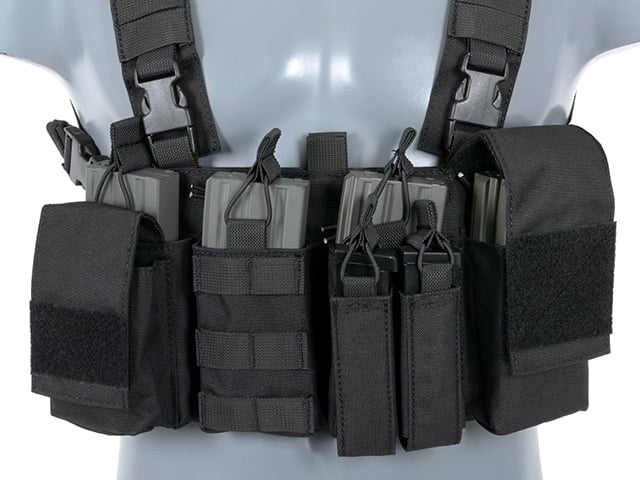 Buckle Up Chest Rig V3 - Black di 8FIELDS