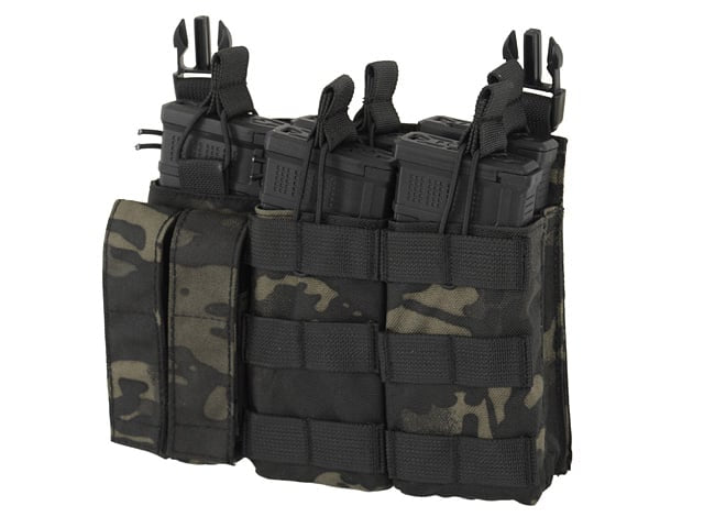 Buckle Up Triple 5.56/Pistol Pouch Panel - MB di 8FIELDS