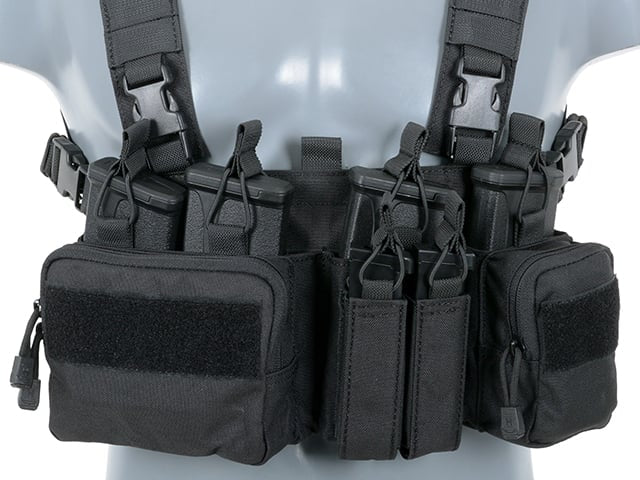 Buckle Up Recce/Sniper Chest Rig - Black di 8FIELDS