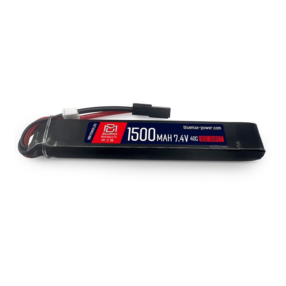 Batteria Li-Po 7.4V 1500mAh di BLUEMAX