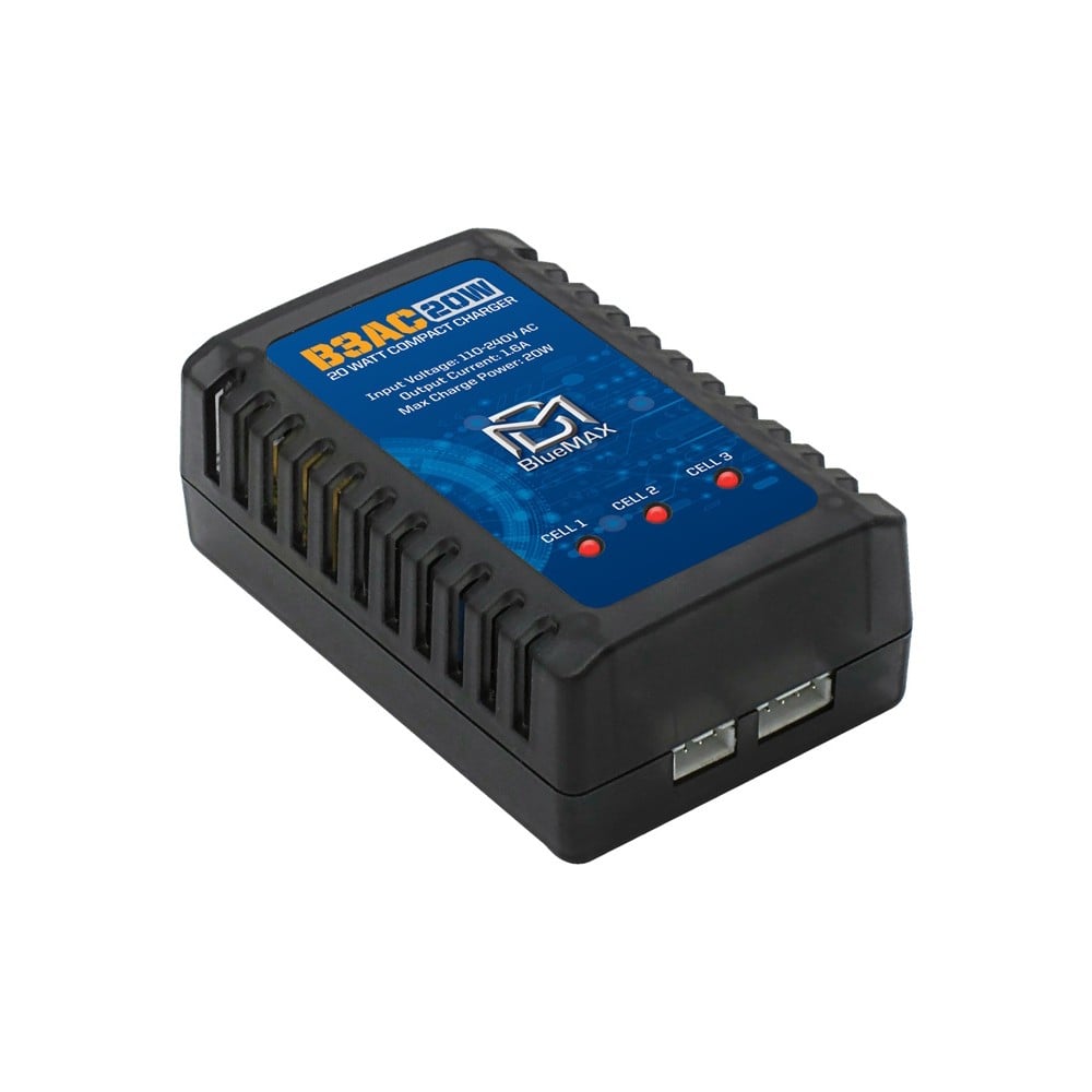 Carica Batterie Li-Po Compatto B3AC di BLUEMAX
