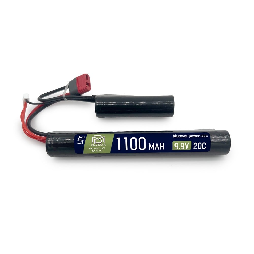 Batteria Li-Fe 9.9V 1100mAh Nunchuck di BLUEMAX