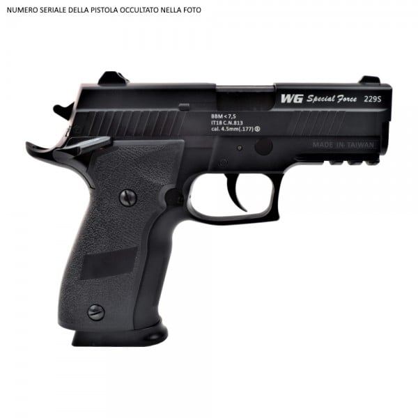 Pistola CO2 Calibro 4,5mm Special Force 229S di BRUNI