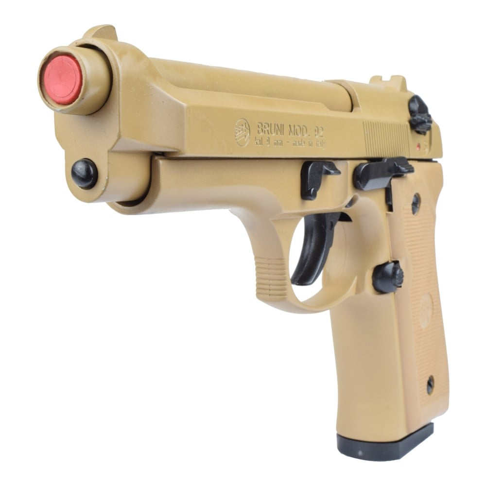 Pistola a Salve 92 Calibro 9mm Desert di BRUNI