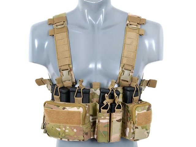Buckle Up Recce/Sniper Chest Rig - Multicamo di 8FIELDS