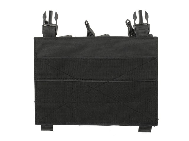 Buckle Up Triple 5.56 Pouch Panel - Black di 8FIELDS