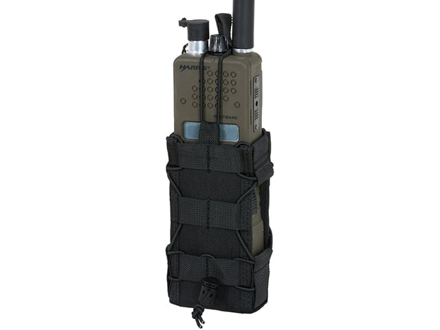 Open-Top Radio Pouch - Black di 8FIELDS