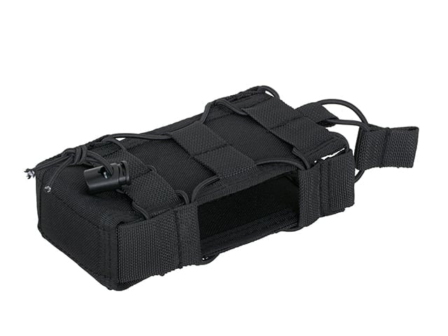 Open-Top Radio Pouch - Black di 8FIELDS