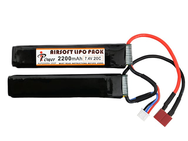 Batteria Li-Po 2200mAh 7,4V 20C di IPOWER