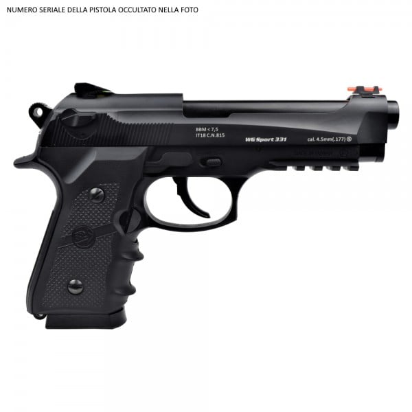 Pistola CO2 Calibro 4,5mm C.N.815 331 Sport di BRUNI