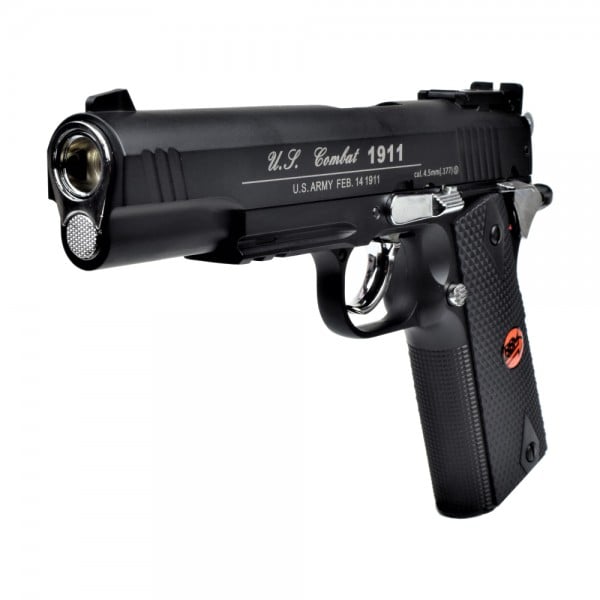 Pistola CO2 Calibro 4,5mm U.S. Combat di BRUNI