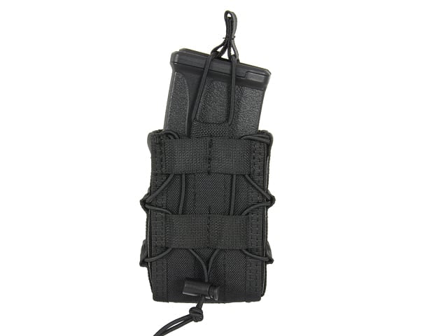 MOLLE Double Rifle Mag Speed Pouch - Black di 8FIELDS