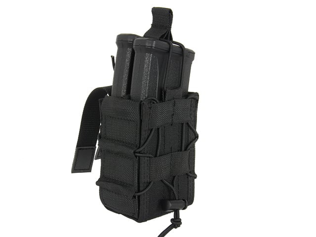 MOLLE Double Rifle Mag Speed Pouch - Black di 8FIELDS