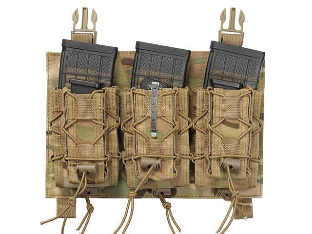 Buckle Up Speed Triple Mag Pouch Multicamo di 8FIELDS