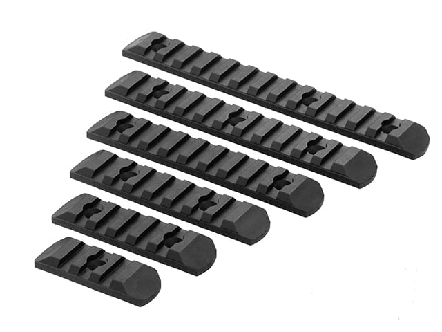 Set di Slitte KeyMod/MLOCK - Nero di MP