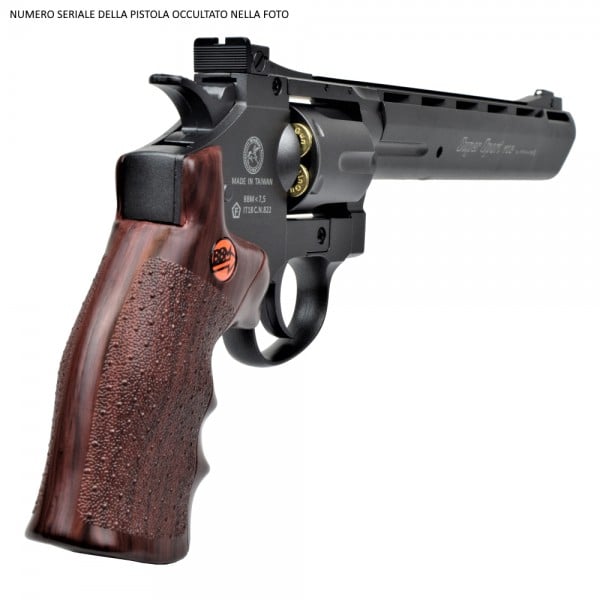 Revolver CO2 Cal. 4,5mm 8" di BRUNI