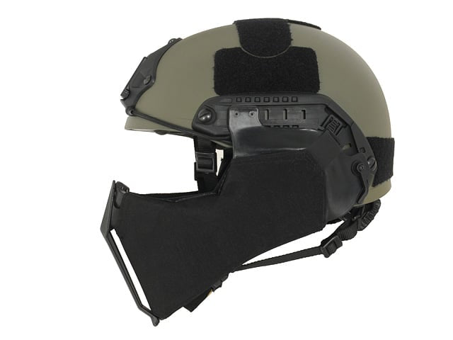 Helmet Mandible Guard - Black di FMA