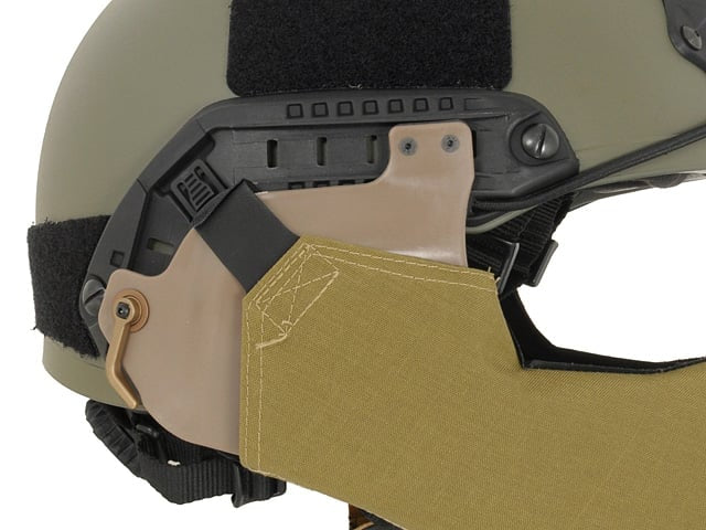 Helmet Mandible Guard - Dark Earth di FMA