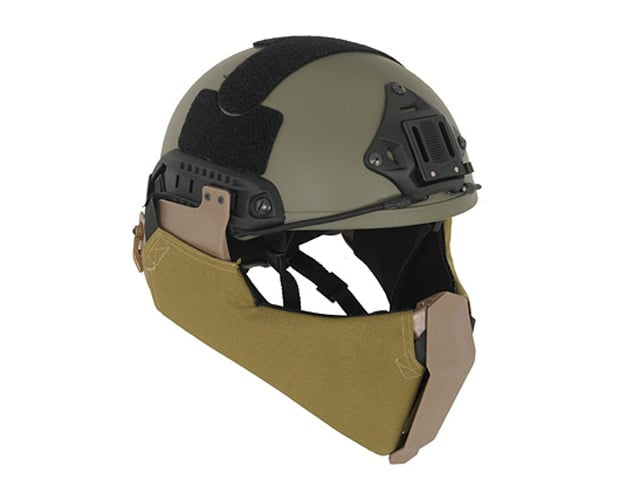 Helmet Mandible Guard - Dark Earth di FMA