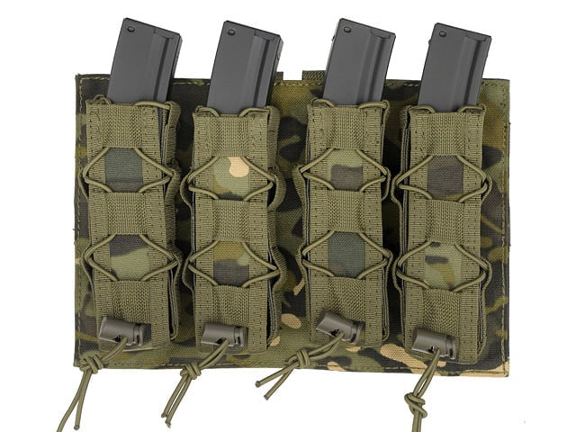 MOLLE Speed Quad MP5/SMG Magazine Pouch di 8FIELDS
